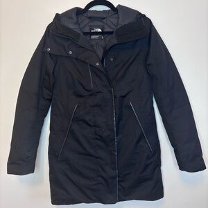 The North Face Women's Black Ski Down Winter Jacket Coat Hood Classic M